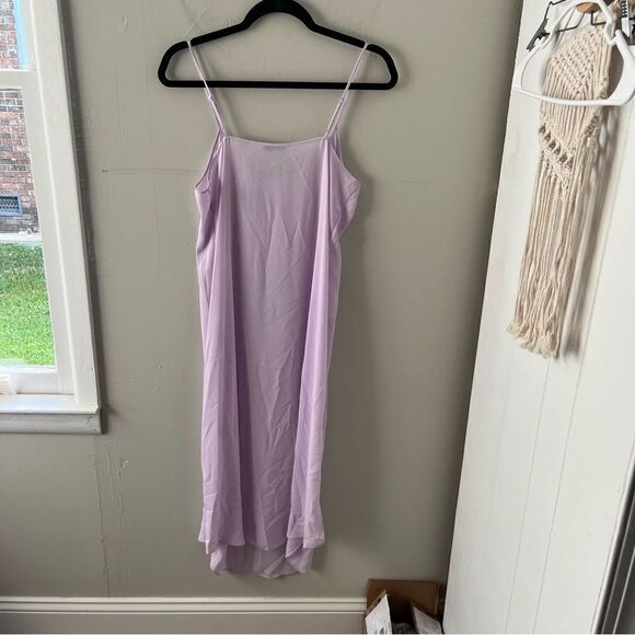 Vince Sheer Lavender Slip Dress - Picture 4 of 6